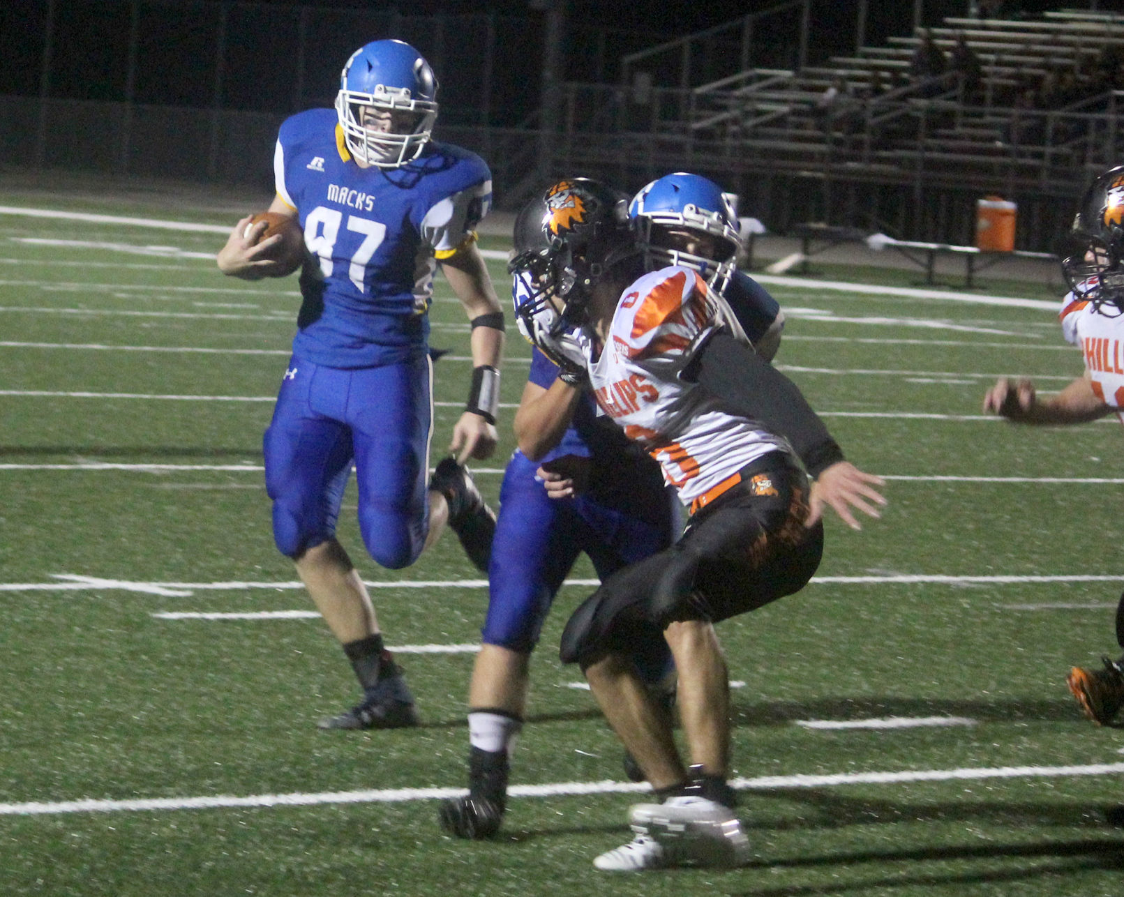 Phillips at McDonell football 9-27-19